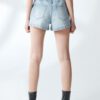 Quần jeans short nữ dáng đứng